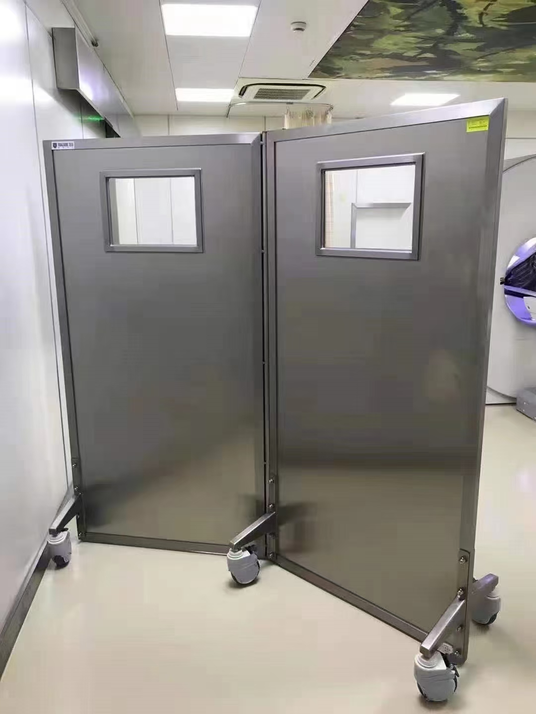 常德隔断双联铅屏风